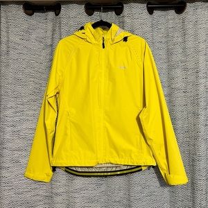 Baleaf Women’s Running/Cycling Waterproof Windbreaker Rain Jacket - Yellow - M